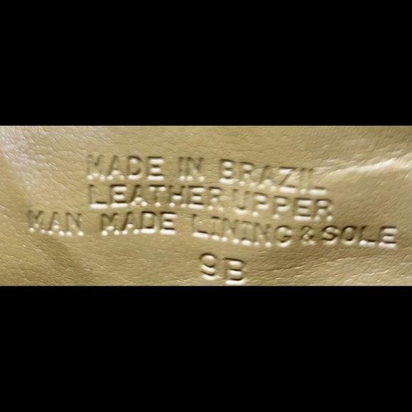 SOLD: Vince Camuto Brown leather boots size 9 made in Brazil SOLD - Picture 15 of 16